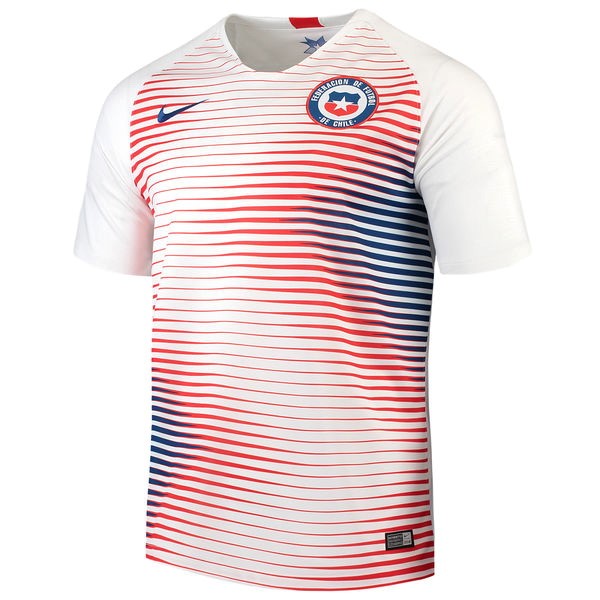 Camiseta Chile 2ª 2018 Blanco